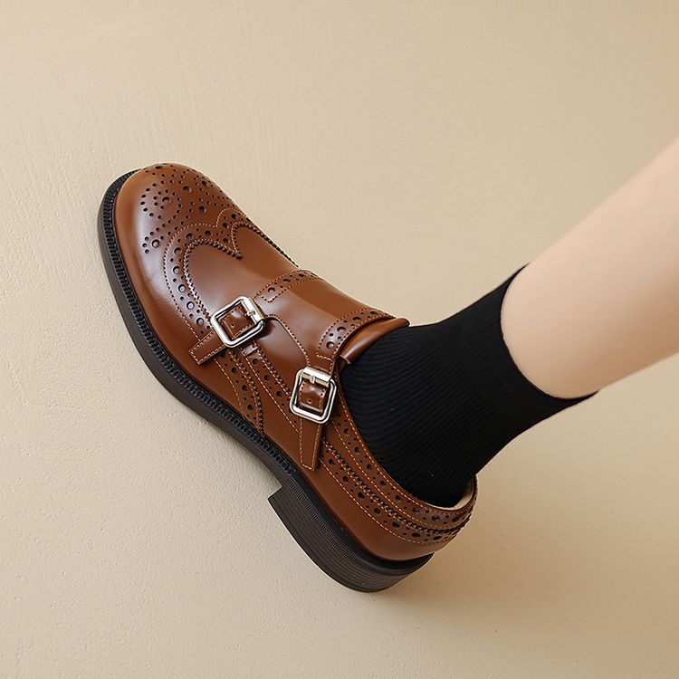 deep-mouth-flat-shoes-korean-style-low-heel-slip-on Deep Mouth Flat Shoes Korean Style Low Heel Slip-On