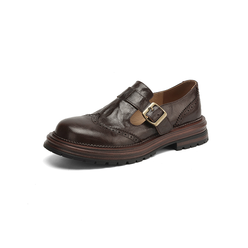 Deep Mouth Flat Shoes - Style e.html