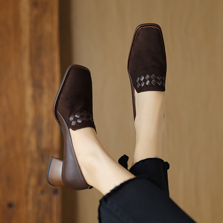 Deep Mouth Flat Shoes - Style s.html