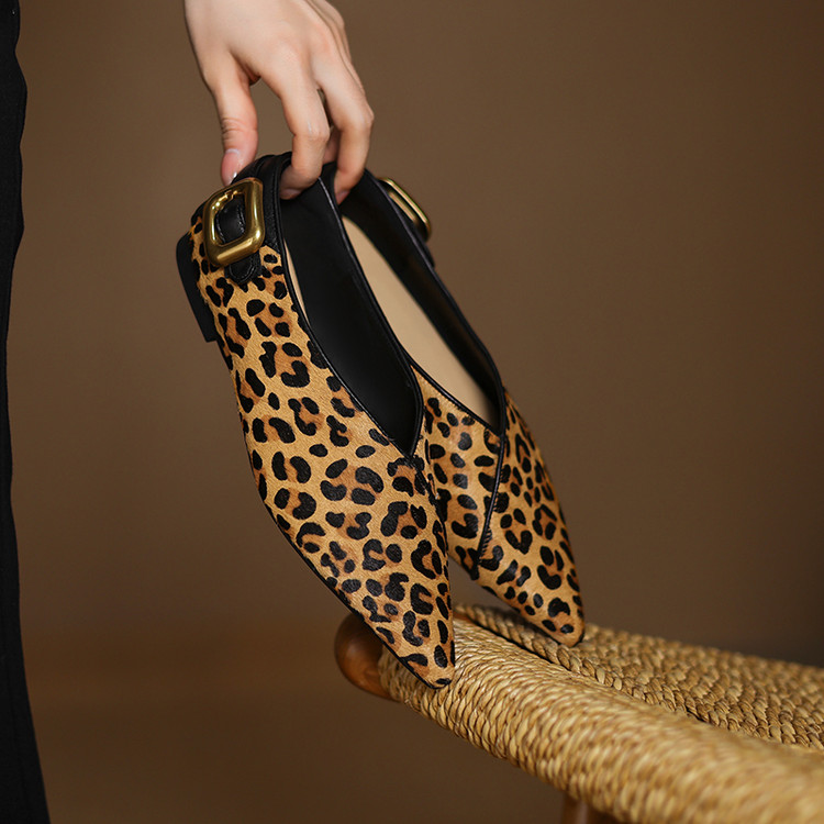 Deep Mouth Flat Shoes - Style s.html