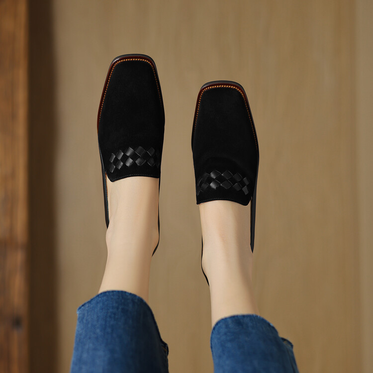 Deep Mouth Flat Shoes - Style s.html