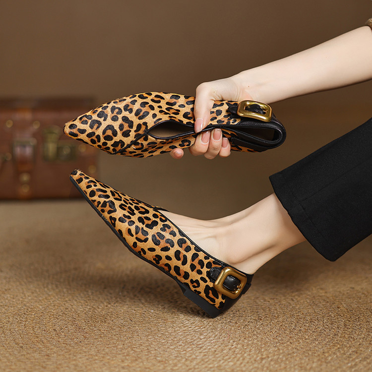 Deep Mouth Flat Shoes - Style s.html