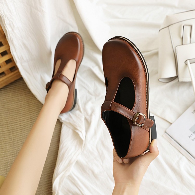 Fashion Mary Jane Flat Shoes for Kids and Youth