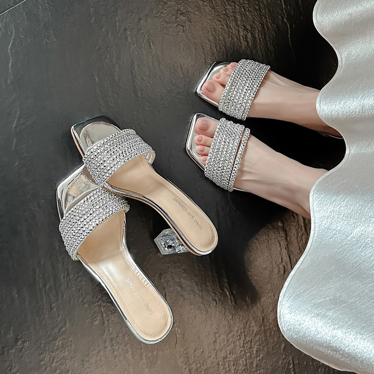 womens-fairy-style-one-strap-slide-sandals-with-square-mid-heel_2 Women's Fairy Style One-Strap Slide Sandals with Square Mid Heel