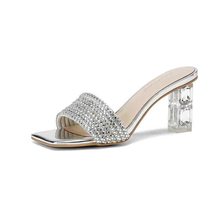 womens-fairy-style-one-strap-slide-sandals-with-square-mid-heel_4 Women's Fairy Style One-Strap Slide Sandals with Square Mid Heel